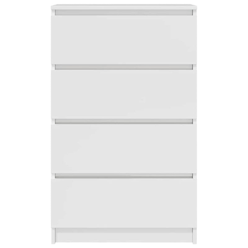 vidaXL magasfényű fehér szerelt fa tálalószekrény 60 x 35 x 98,5 cm