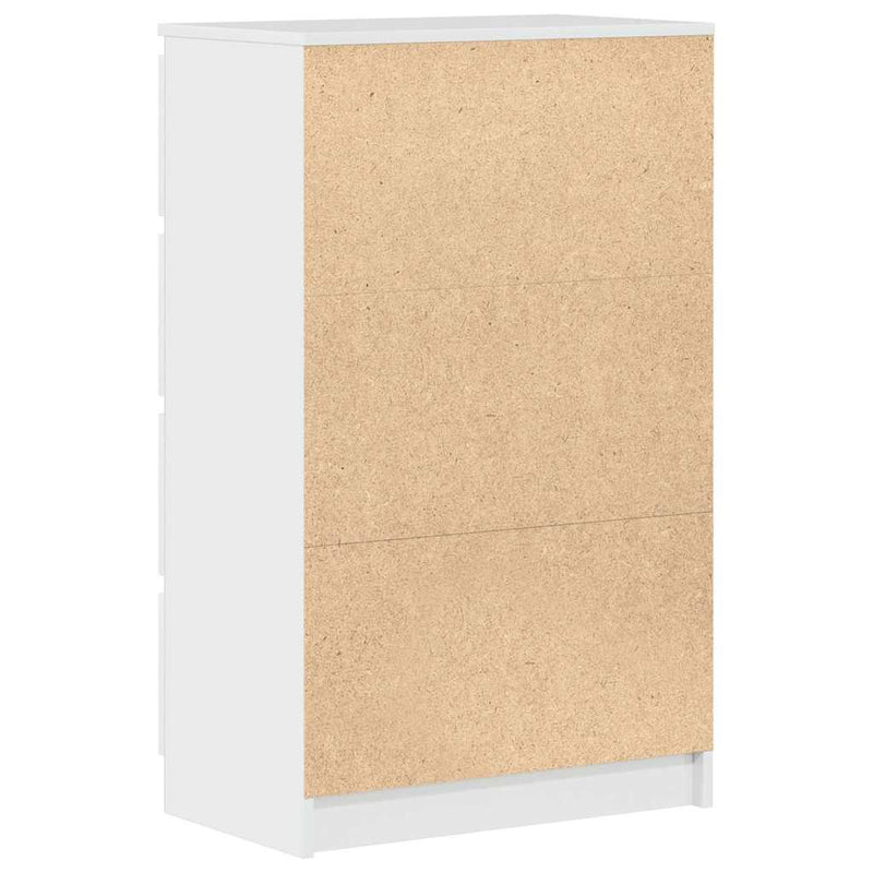 vidaXL magasfényű fehér szerelt fa tálalószekrény 60 x 35 x 98,5 cm