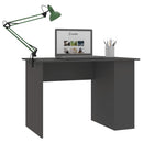 vidaXL szürke forgácslap íróasztal 110 x 60 x 73 cm