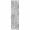 vidaXL betonszürke szerelt fa ruhásszekrény 80 x 52 x 180 cm