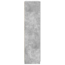 vidaXL betonszürke szerelt fa ruhásszekrény 90 x 52 x 200 cm