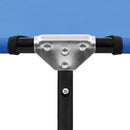 vidaXL kék összecsukható acél napozóágy