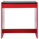 vidaXL 3-részes tűzoltóautó formájú gyerekasztal- és székkészlet