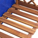 vidaXL tömör akácfa tűzifatároló 105 x 38 x 115 cm