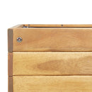 vidaXL kerti tömör akácfa magaságyás 78,5 x 58,5 x 78,5 cm