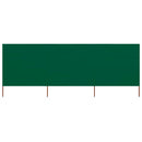 vidaXL zöld szövet 3-paneles szélfogó 400 x 160 cm