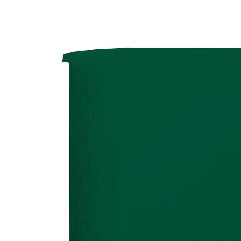 vidaXL zöld 5 paneles szövet szélfogó 600 x 120 cm