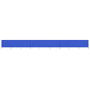 vidaXL azúrkék 9 paneles szövet szélfogó 1200 x 80 cm