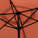 vidaXL terrakotta alumínium napernyő 200 x 224 cm