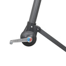 vidaXL tópszínű függő napernyő alumínium rúddal 3 m