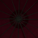 vidaXL burgundi függő napernyő alumínium rúddal 3 m