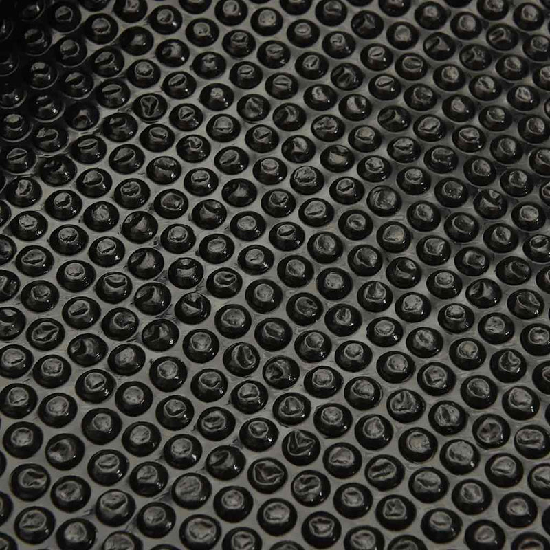 vidaXL fekete polietilén medencetakaró 488 x 244 cm
