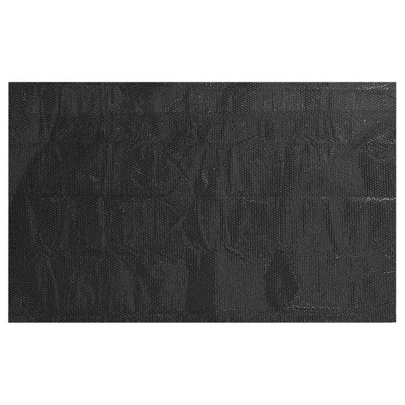 vidaXL fekete polietilén medencetakaró 975 x 488 cm