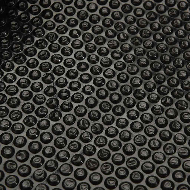 vidaXL fekete polietilén medencetakaró 975 x 488 cm