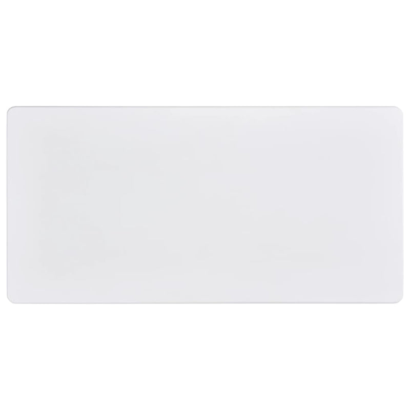 vidaXL fehér MDF bárasztal 120 x 60 x 110 cm