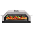 vidaXL pizzasütő kerámialappal gázüzemű/faszenes grillezőhöz