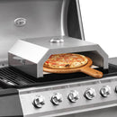 vidaXL pizzasütő kerámialappal gázüzemű/faszenes grillezőhöz