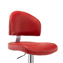 vidaXL bordó műbőr bárszék