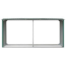 vidaXL zöld horganyzott acél kerti tűzifatároló 330 x 92 x 153 cm