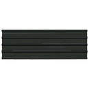 vidaXL Tetőpanel 12 pcs Antracit 129 x 45 cm Horganyzott acél