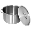 vidaXL rozsdamentes acélfazék 44 L 45 x 28 cm
