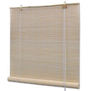 vidaXL 2 db természetes bambuszroló 120 x 160 cm