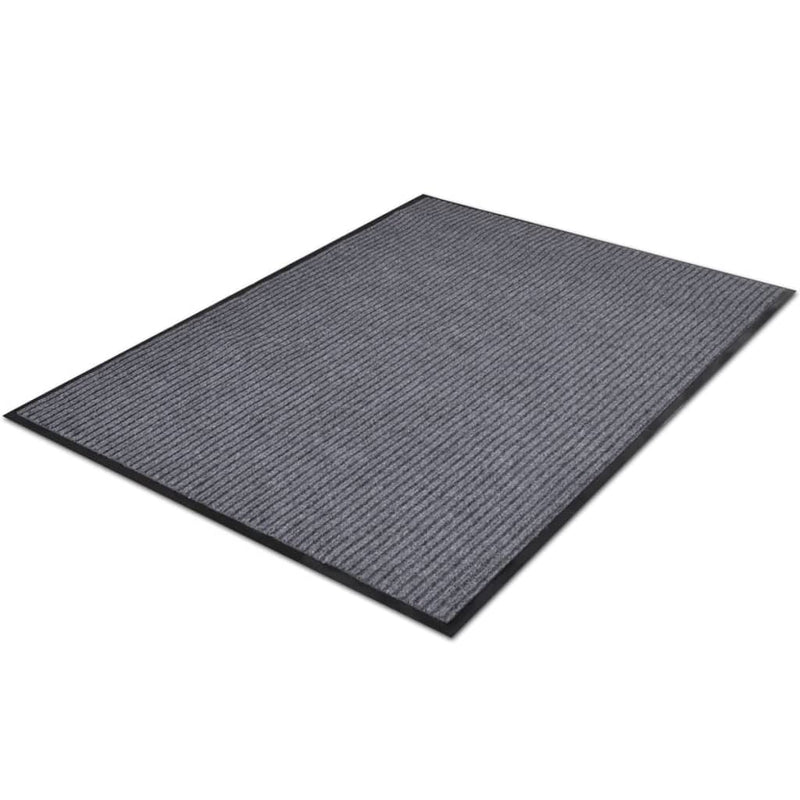 vidaXL 2 db szürke PVC lábtörlő 90 x 60 cm