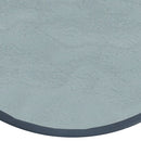 vidaXL fekete acél és üveg bisztróasztal 40 x 46 cm