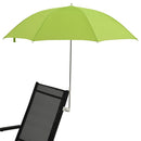 vidaXL 2 db zöld napernyő kempingszékhez 105 cm