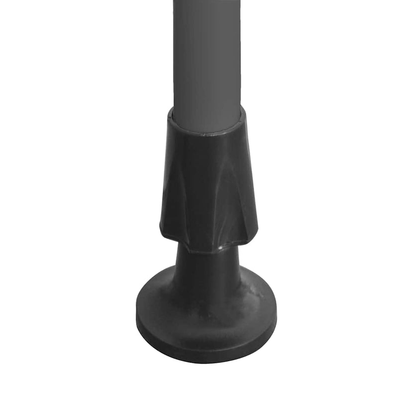 vidaXL narancssárga-barna kézzel feltekerhető LED-es napellenző 150 cm
