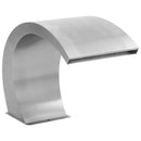 vidaXL rozsdamentes acél medence szökőkút LED-ekkel 30 x 60 x 45 cm