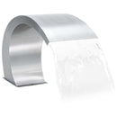 vidaXL rozsdamentes acél medence szökőkút LED-ekkel 30 x 60 x 45 cm