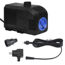 vidaXL ezüstszínű rozsdamentes acél kerti szökőkút 60,2x37x122,1 cm