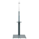 vidaXL antracitszürke fa kerti zuhanyzó