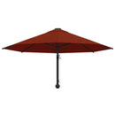 vidaXL terrakotta falra szerelhető napernyő fémrúddal 300 cm