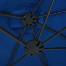 vidaXL kék kültéri napernyő alumíniumrúddal 460 x 270 cm