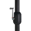 vidaXL kék kültéri napernyő alumíniumrúddal 460 x 270 cm