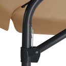 vidaXL tópszínű kültéri napernyő acélrúddal 300 cm