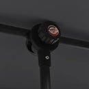 vidaXL fekete kerti napernyő alumíniumrúddal 180 x 110 cm