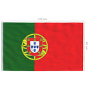 vidaXL portugál zászló 90 x 150 cm