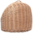 vidaXL természetes fűzfa macskaszállító kosár 60 x 45 x 45 cm