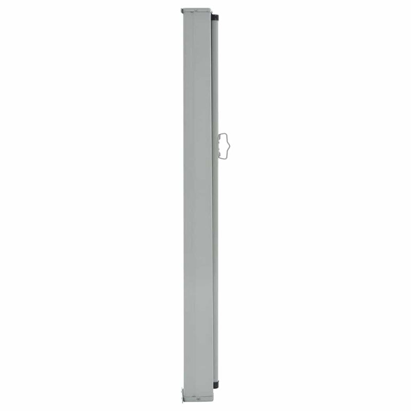 vidaXL barna behúzható oldalsó teraszi napellenző 100 x 300 cm