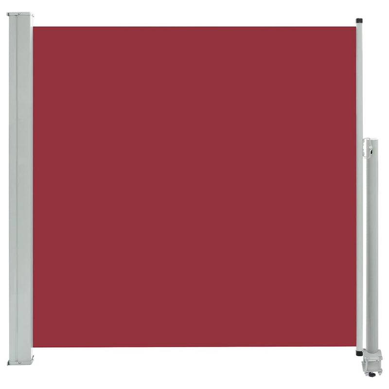 vidaXL piros behúzható oldalsó terasz napellenző 160 x 300 cm