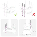 vidaXL barna kihúzható oldalsó terasz napellenző 80 x 300 cm