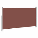 vidaXL barna kihúzható oldalsó teraszi napellenző 170 x 300 cm