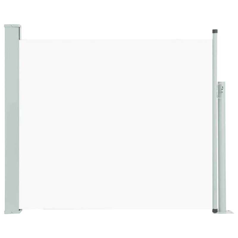 vidaXL krémszínű kihúzható oldalsó teraszi napellenző 100 x 300 cm