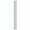 vidaXL barna behúzható oldalsó teraszi napellenző 100 x 300 cm