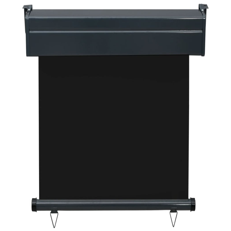 vidaXL fekete erkély oldalnapellenző 65 x 250 cm