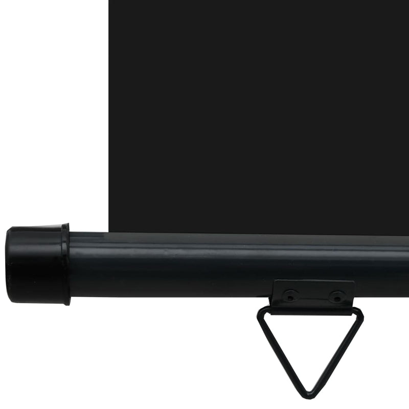 vidaXL fekete erkély oldalnapellenző 65 x 250 cm