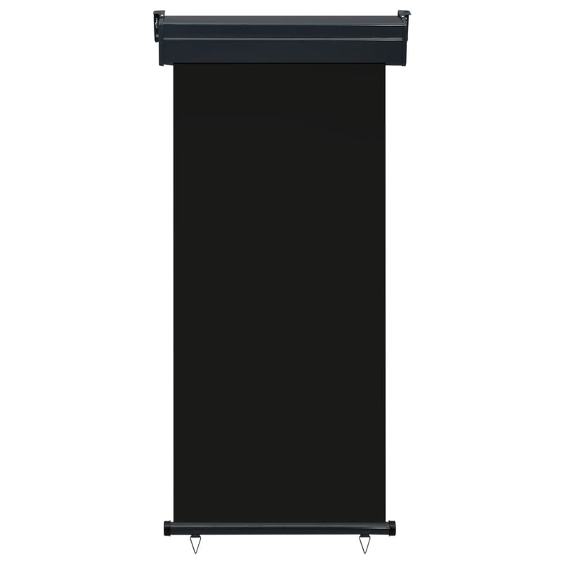vidaXL fekete erkély oldalnapellenző 85 x 250 cm